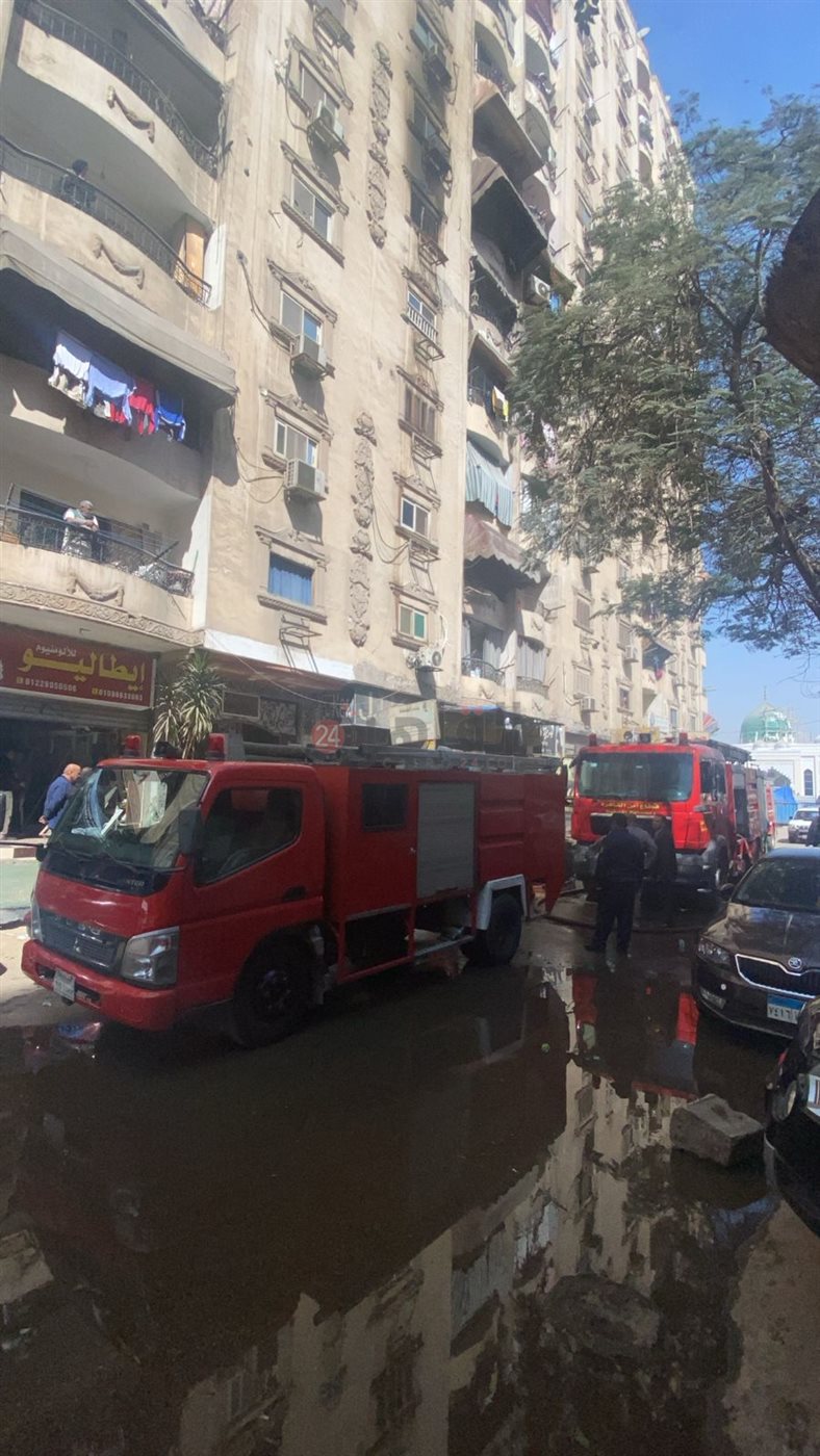 السيطرة علي حريق شقة سكنية دون خسائر بحدائق القبة
