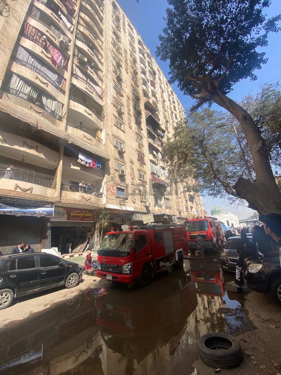 السيطرة علي حريق شقة سكنية دون خسائر بحدائق القبة