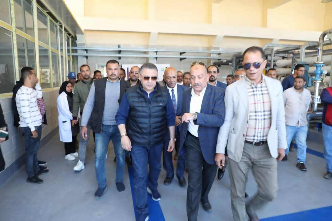 افتتاح محطة تحلية المياه بالقصير