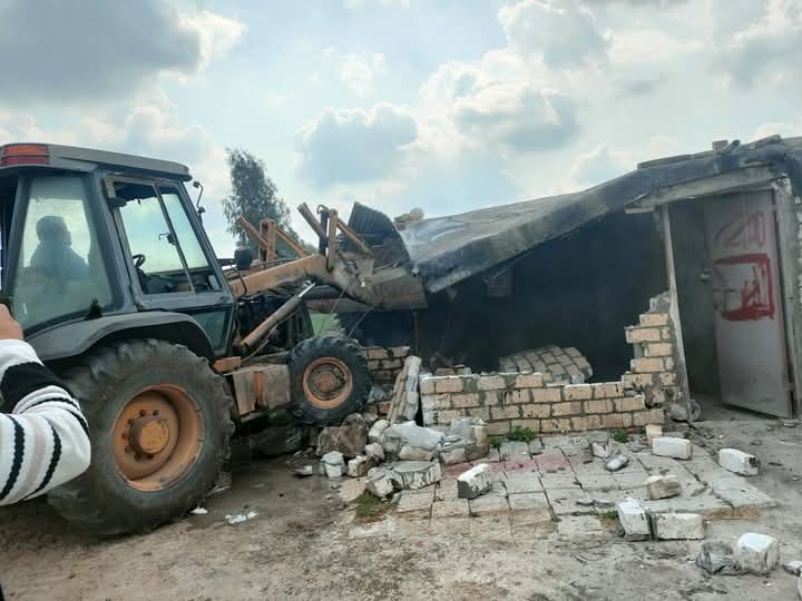 إزالة 88 حالة تعد على أراضي أملاك الدولة والزراعية بالبحيرة