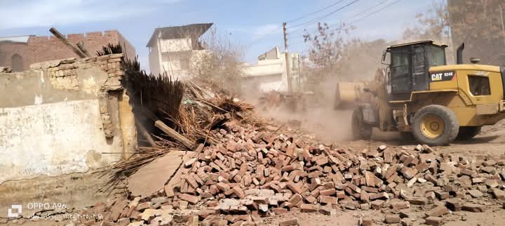 إزالة 88 حالة تعد على أراضي أملاك الدولة والزراعية بالبحيرة