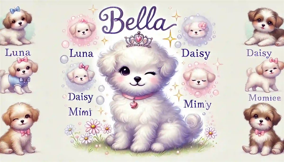 أسماء كلاب إناث بالإنجليزي