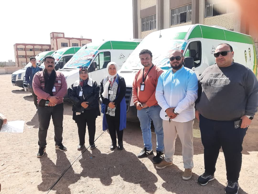 جانب من القوافل الطبية