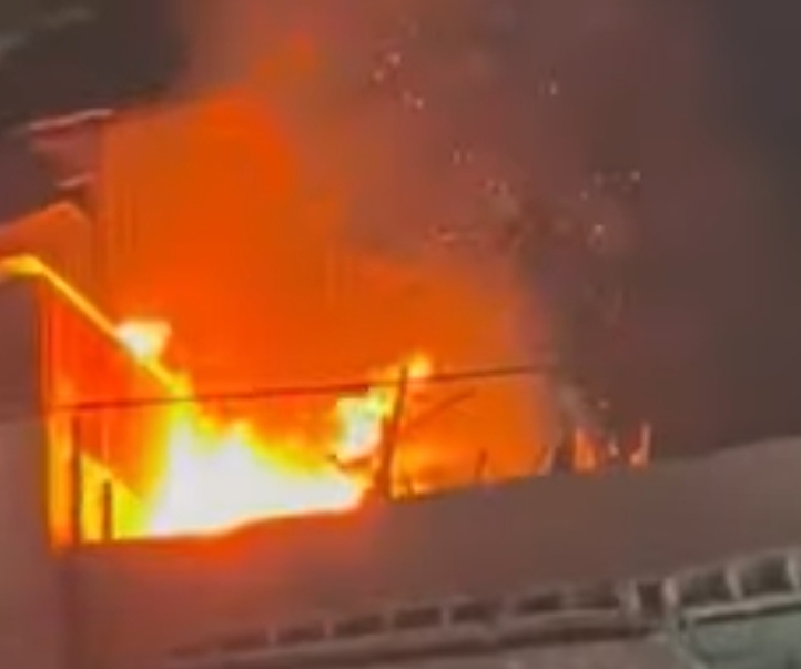 حريق ببورسعيد 