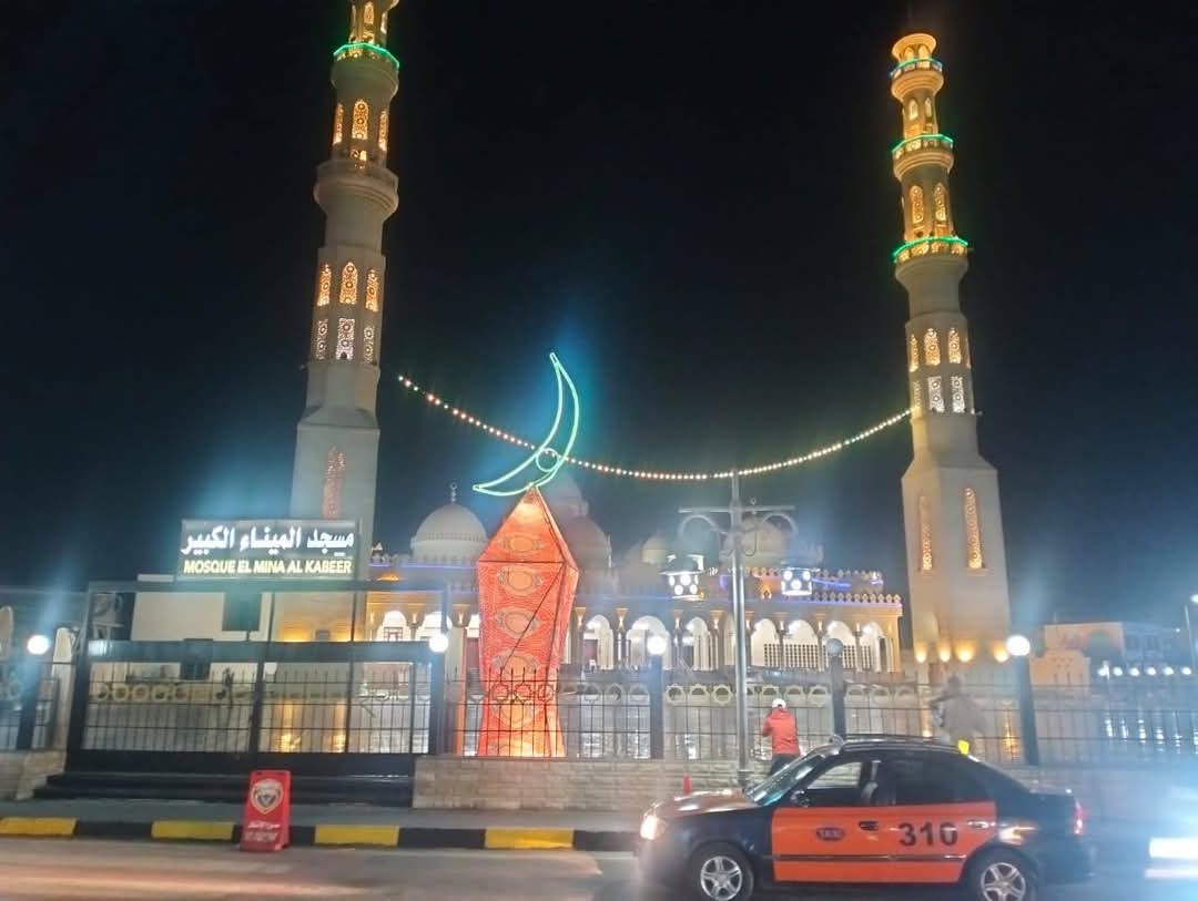 مساجد الغردقة تتزين قبل شهر رمضان 