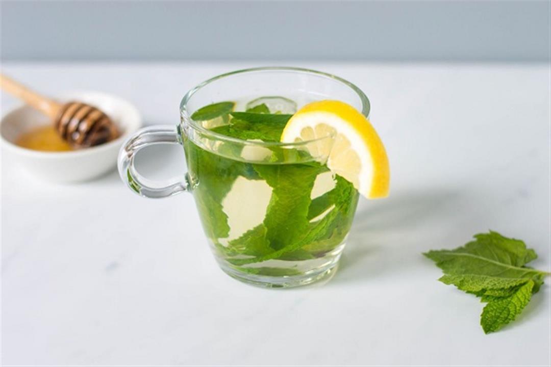 طريقة عمل شاي أخضر بالليمون والنعناع