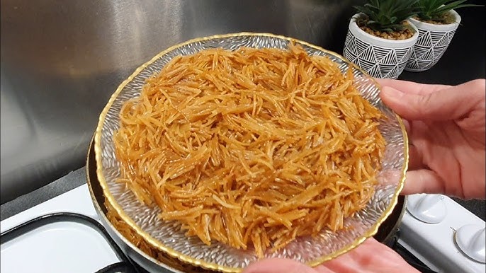 طريقة عمل شعرية باللبن