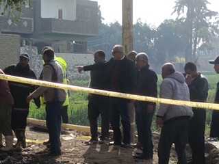 محافظ الأقصر يتابع اصلاح كسر خط الصرف في الاقصر