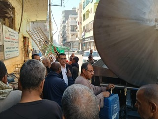 محافظ الأقصر يتابع اصلاح كسر خط الصرف في الاقصر
