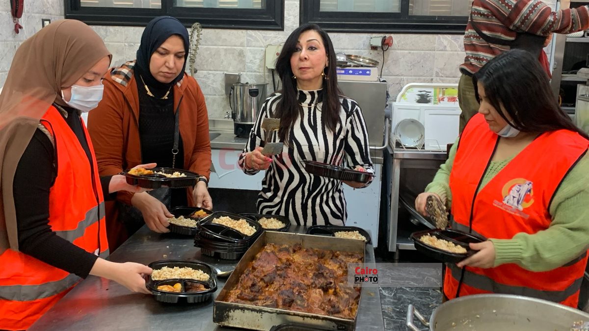 مطبخ رمضان داخل الكنيسة ببورسعيد 