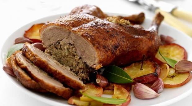 مقادير عمل البطة مثل المطاعم