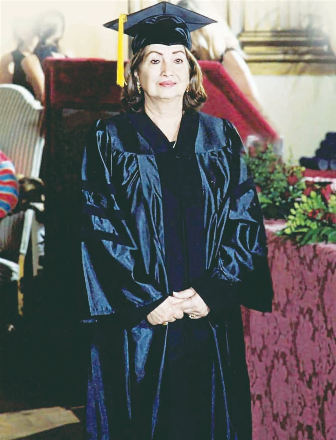 الدكتورة سعاد كفافي مؤسسة جامعة مصر للعلوم والتكنولوجيا