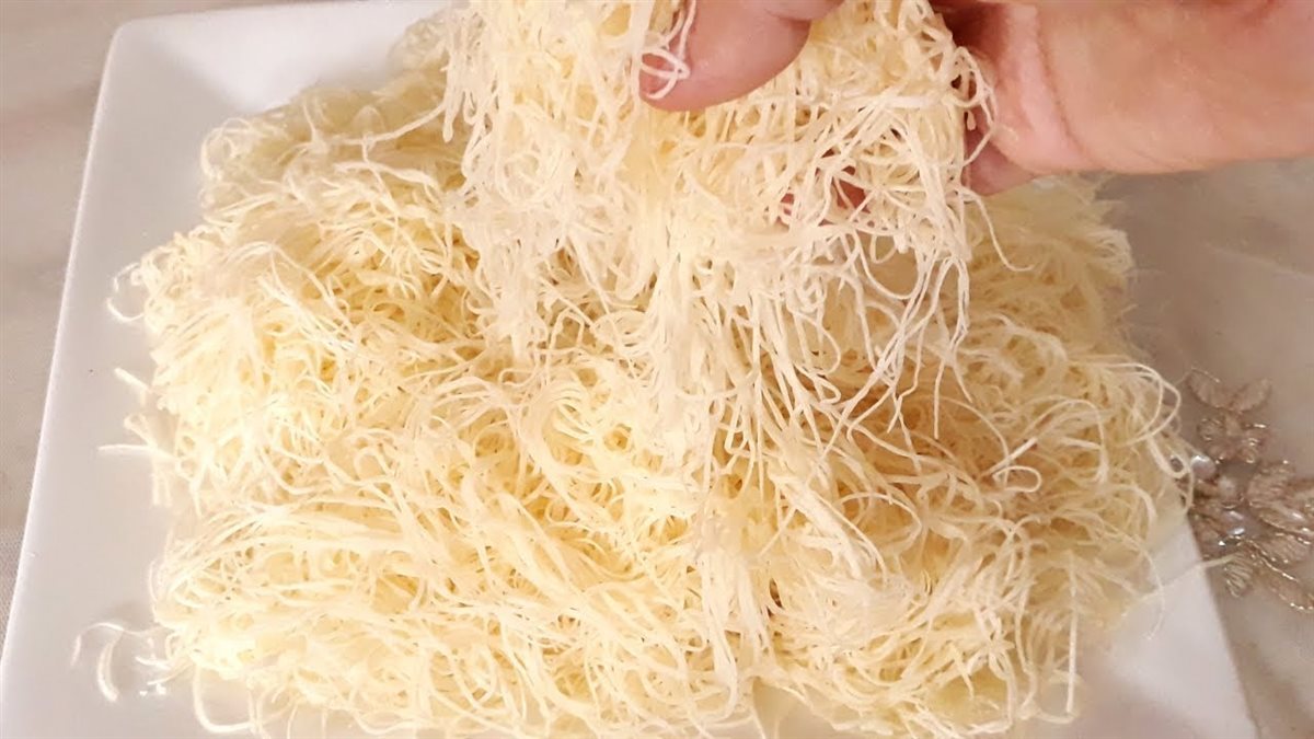 طريقة عمل الكنافة السادة