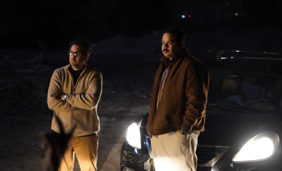 الفنان مصطفى غريب والفنان هشام ماجد