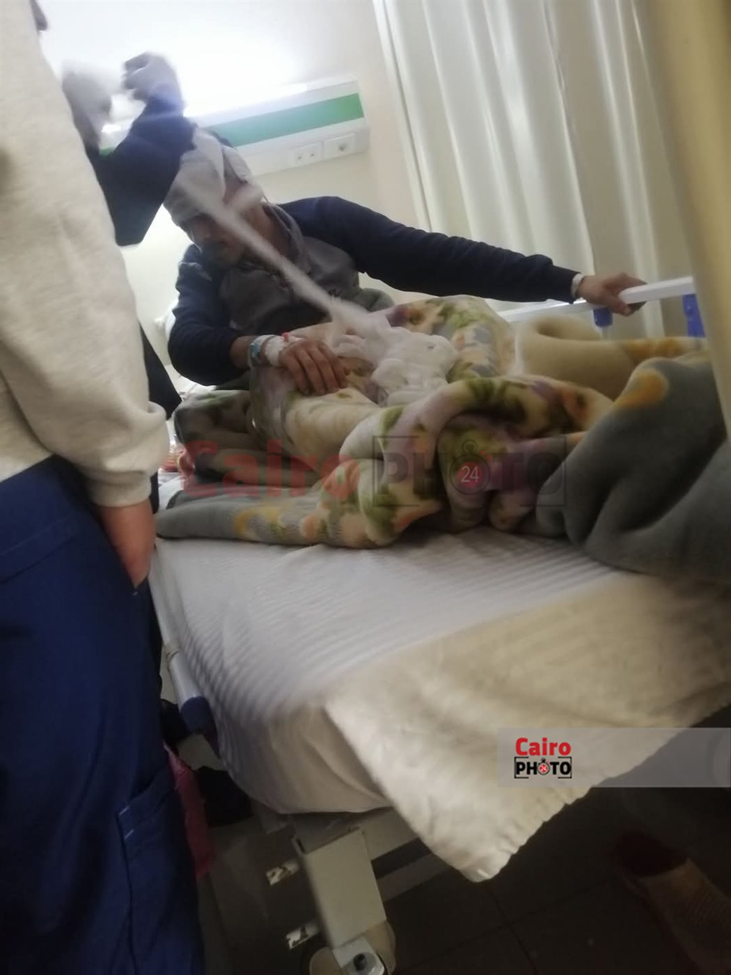 الشاب الذي تم الاعتداء عليه