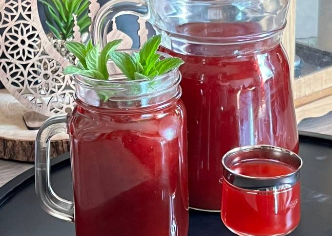 طريقة عمل التمر هندي بالكركديه