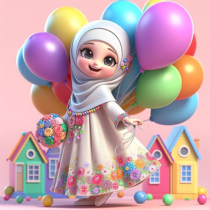 صور عن عيد الفطر للأطفال 2025