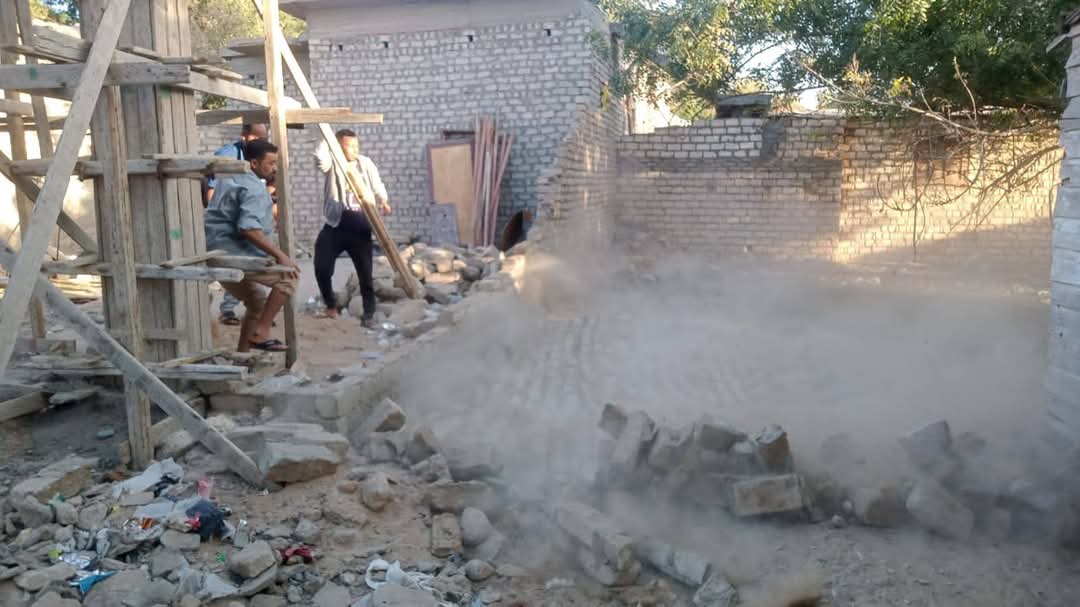 إزالة التعديات بحلايب 