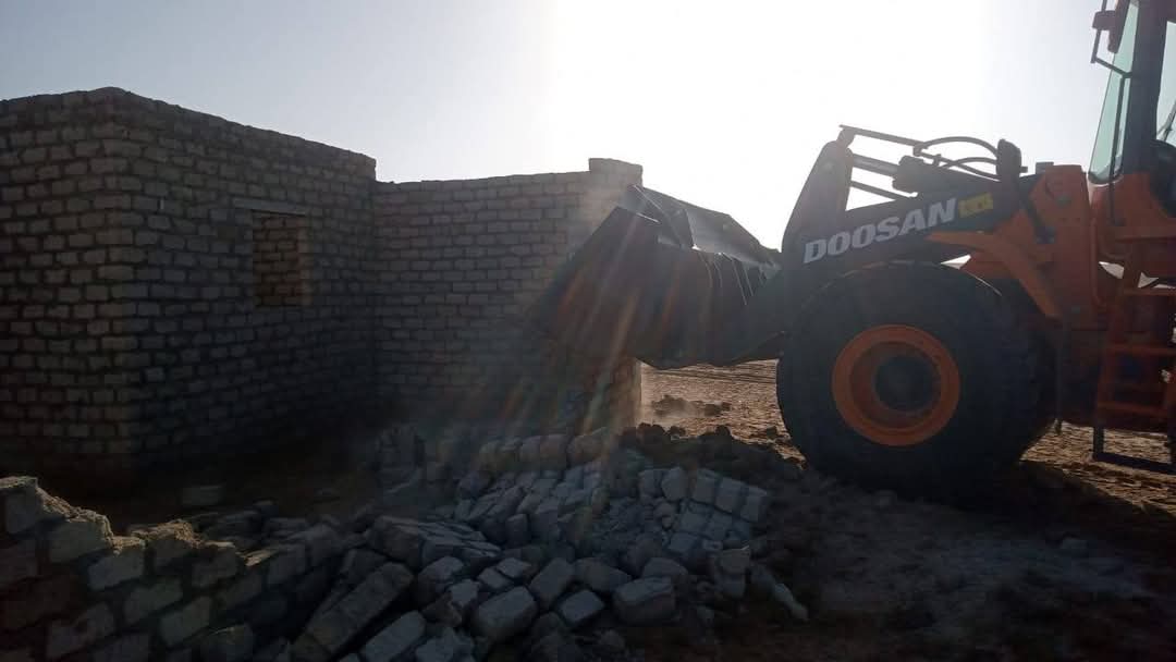 إزالة التعديات بحلايب 