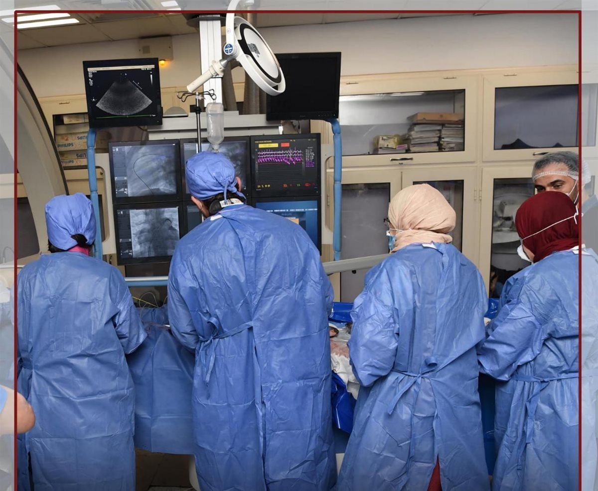 نجاح طبي بمستشفيات جامعة عين شمس 