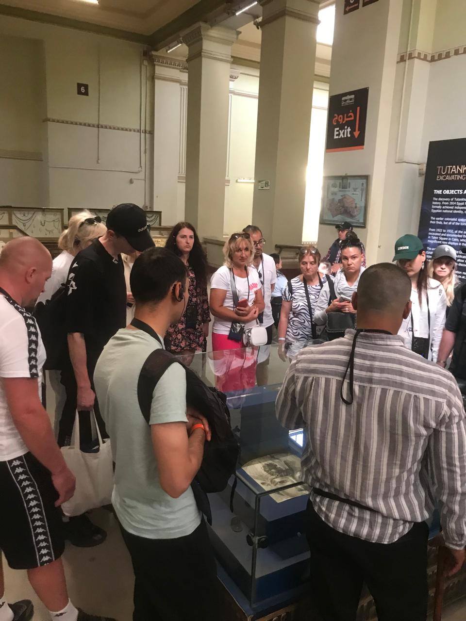 إقبال كبير من السائحين على المتحف المصري بالتحرير 