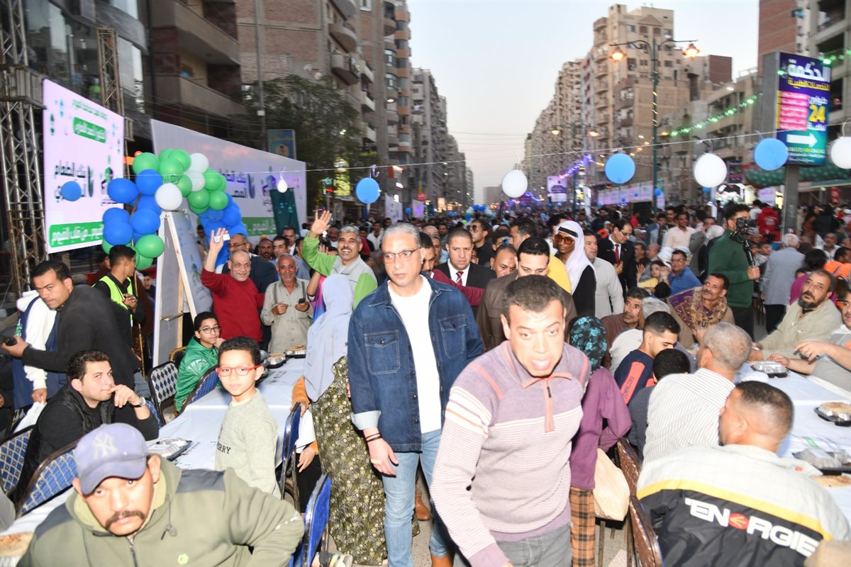 مائدة إفطار محافظة الفيوم