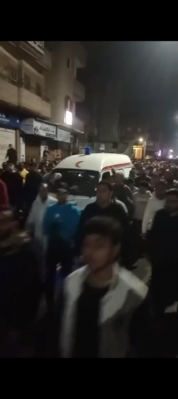 تشييع جثماني طبيبي الدقهلية