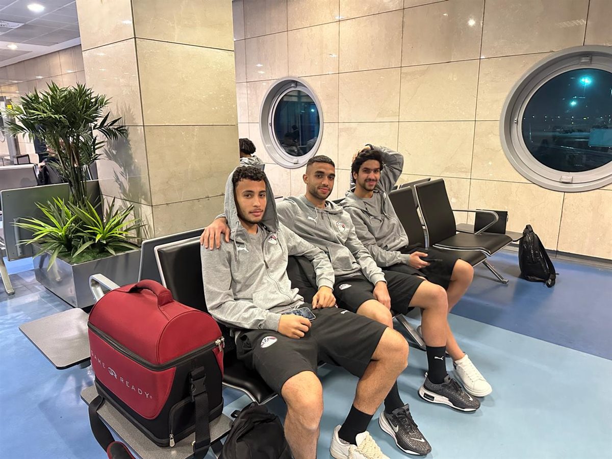 بعثة منتخب الشباب تغادر للمشاركة فى دورة قطر الدولية