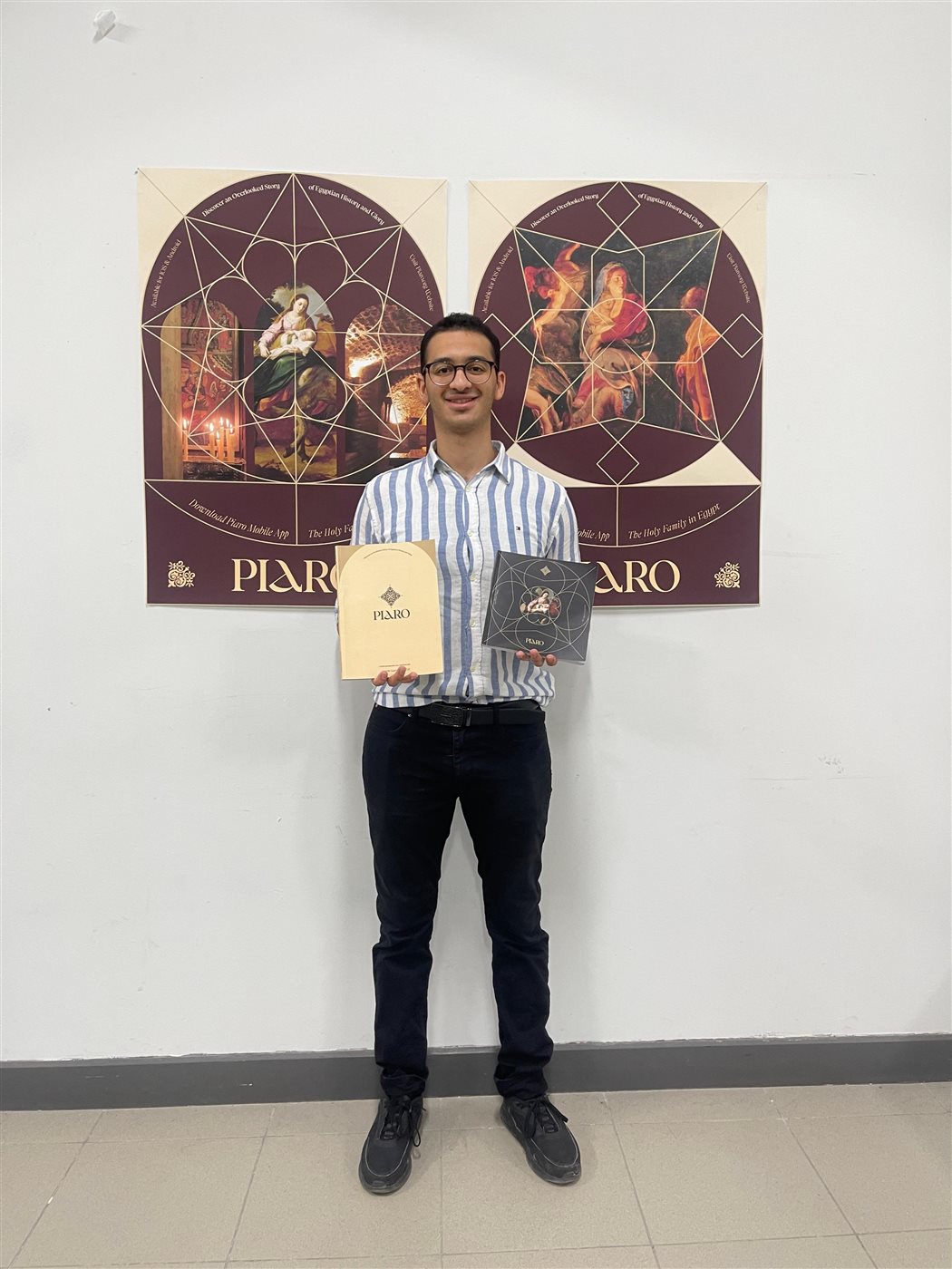 طالب بفنون الألمانية بالقاهرة