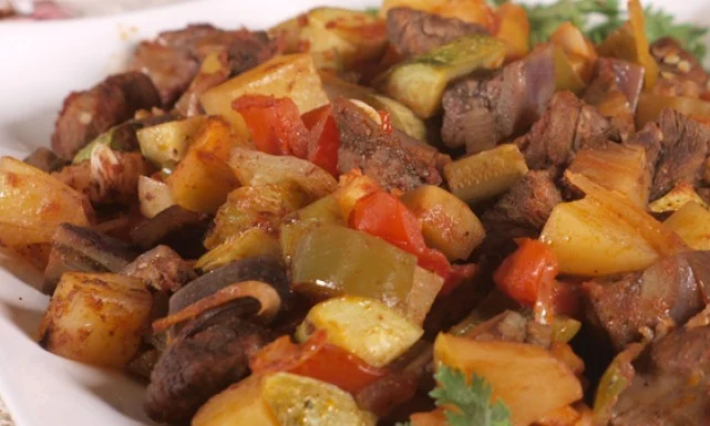 طريقة عمل صينية خضار بالفرن