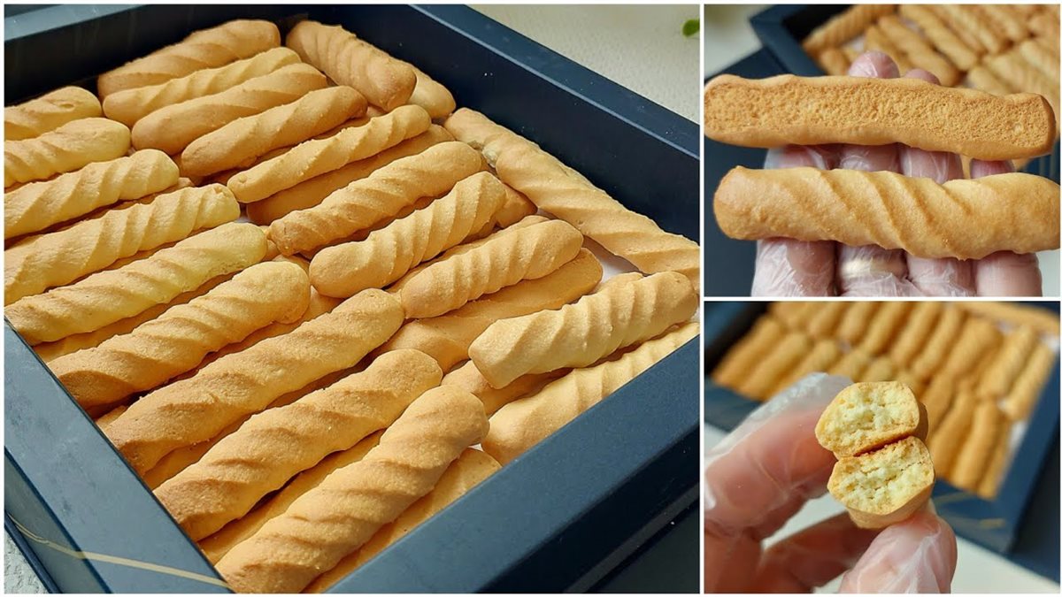 طريقة عمل بسكويت سهل وخفيف