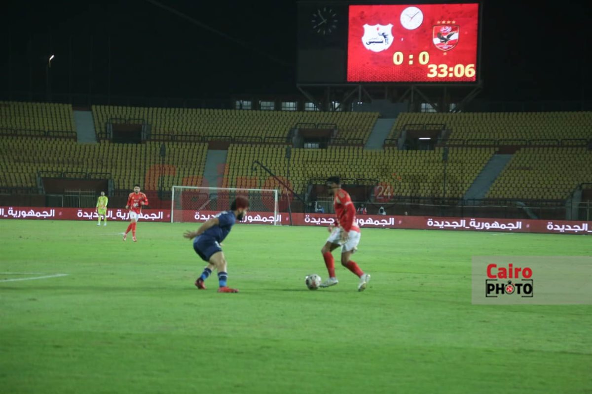  مباراة إنبي والأهلي في كأس عاصمة مصر