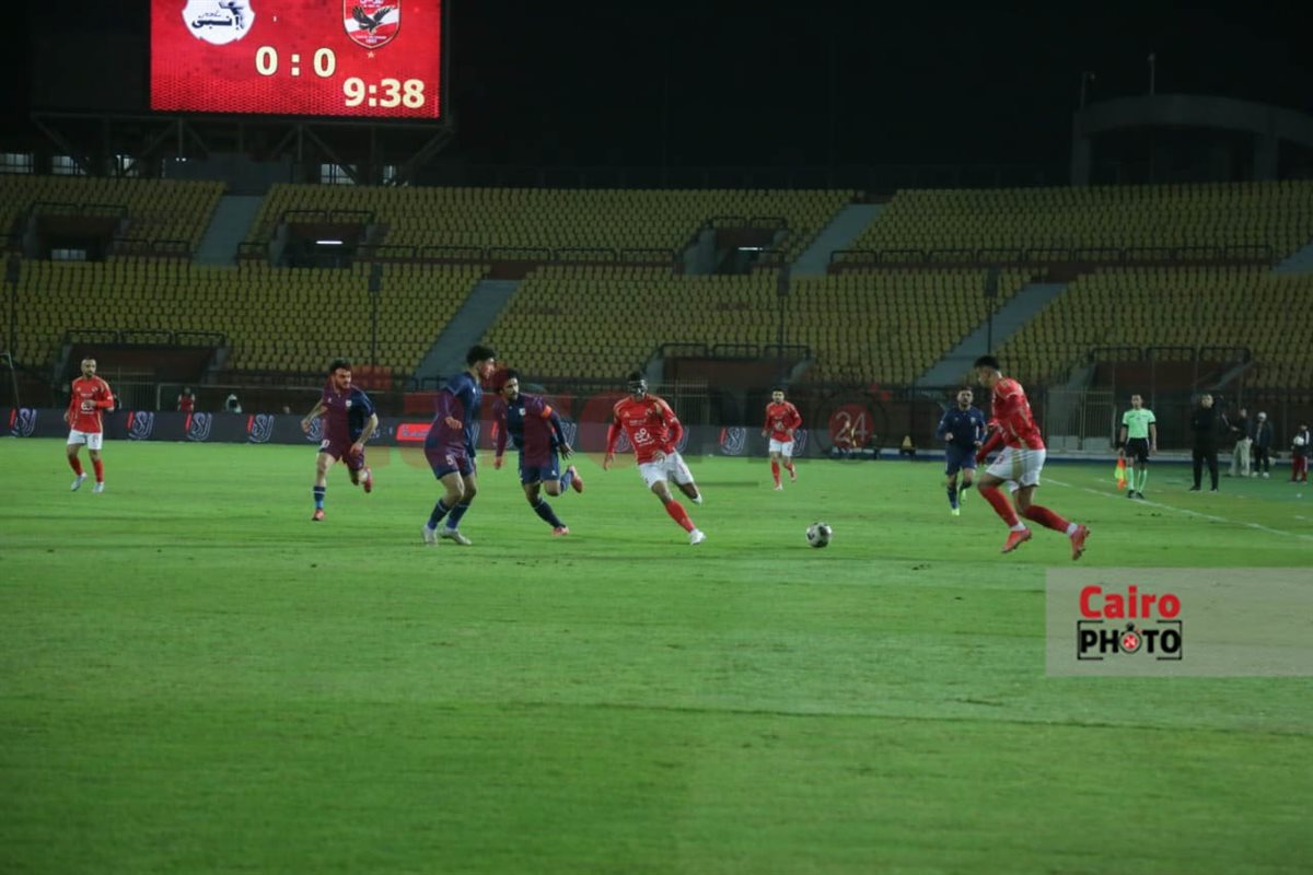  مباراة إنبي والأهلي في كأس عاصمة مصر