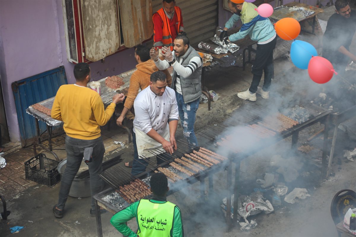 مائدة إفطار العلواية بالإسكندرية 