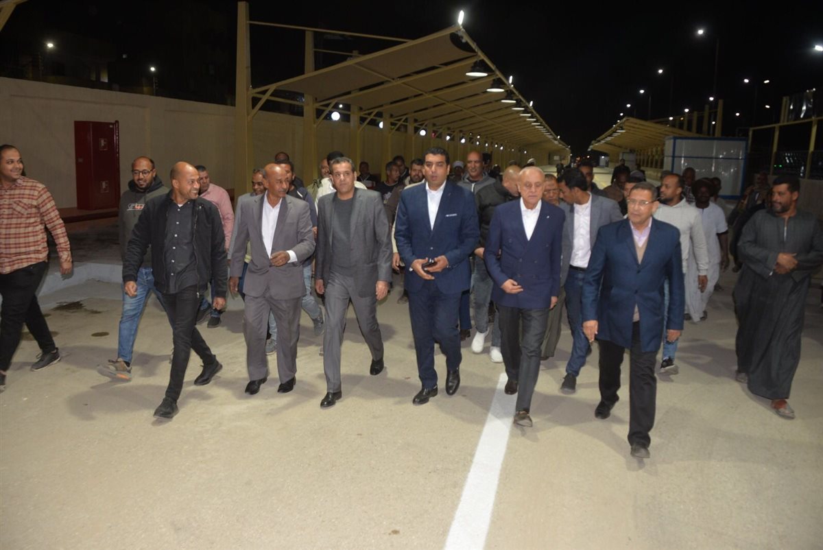 افتتاح موقف الأقاليم بالأقصر