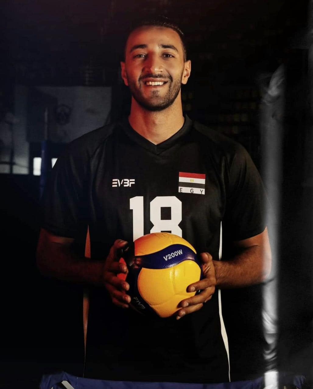  أحمد سعيد نجم منتخب الطائرة