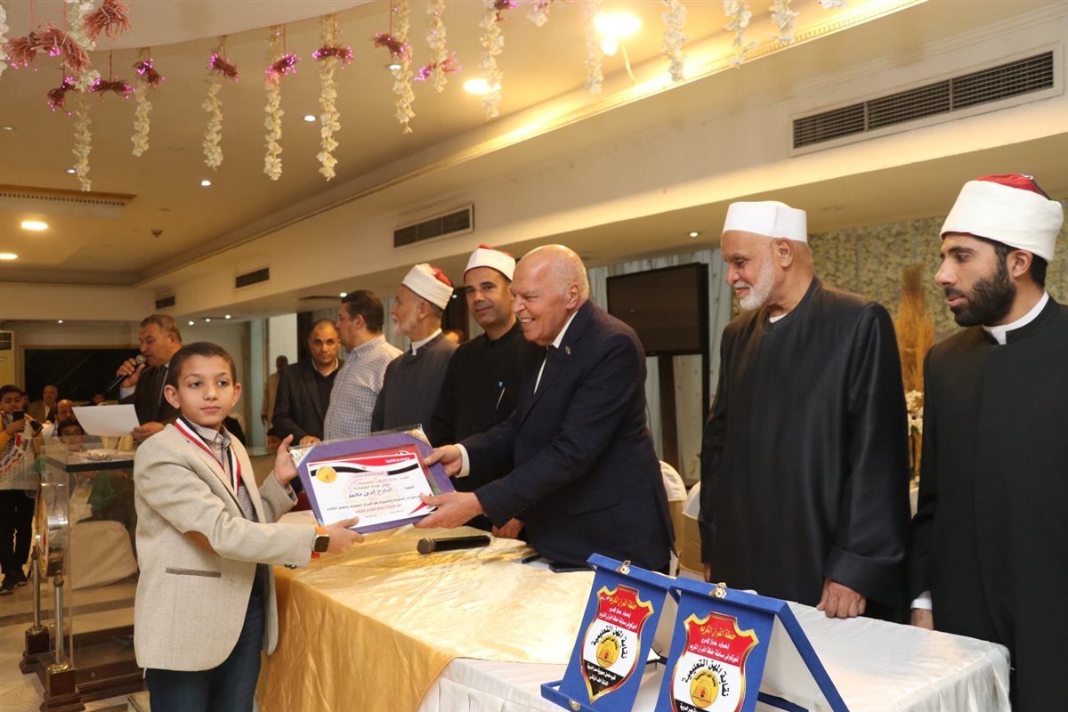 جانب من التكريم 