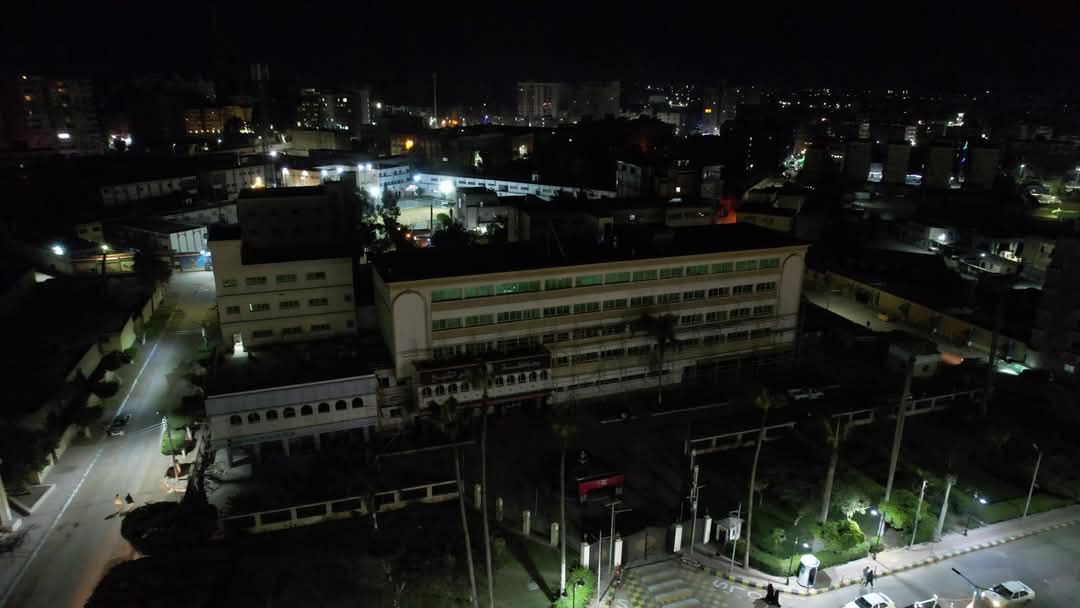 إطفاء الأنوار داخل مؤسسات محافظة كفر الشيخ 