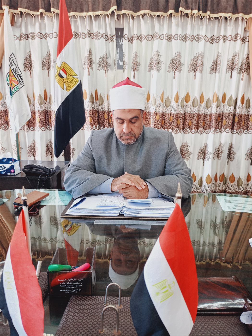 الشيخ سيد غيط وكيل وزارة أوقاف جنوب سيناء 