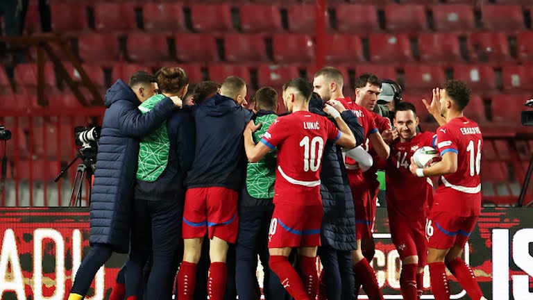 <strong>مباراة صربيا والنمسا في دوري الأمم الأوروبية</strong>