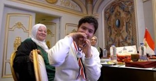 الداخلية تنظم حفل إفطار جماعي لعدد من ذوى القدرات الخاصة بنادي الشرطة 