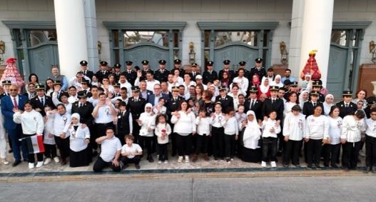 الداخلية تنظم حفل إفطار جماعي لعدد من ذوى القدرات الخاصة بنادي الشرطة 