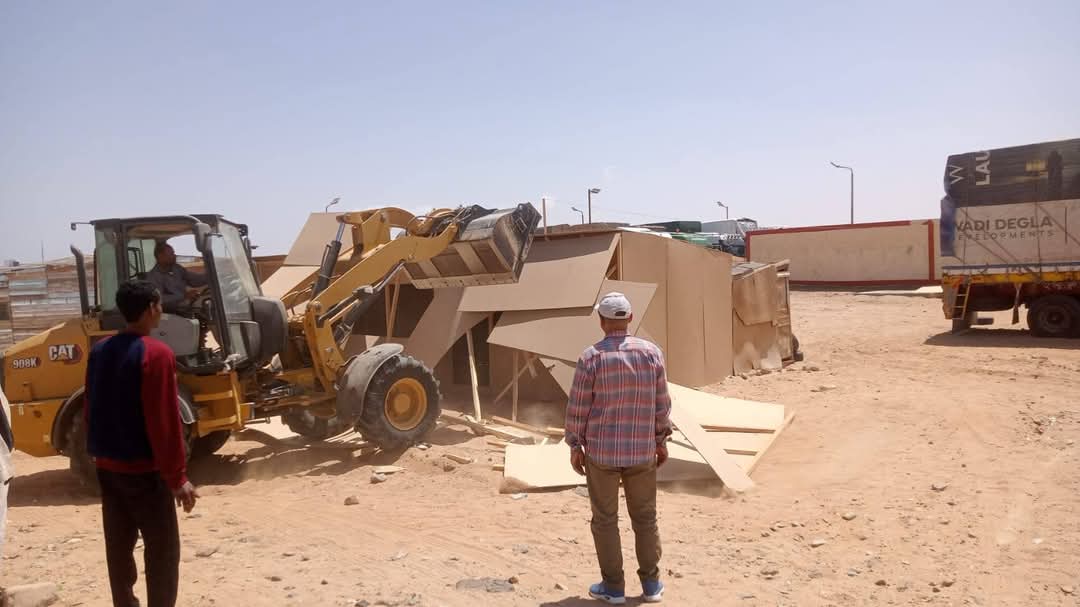 حملة لإزالة مخالفات البناء بحلايب 