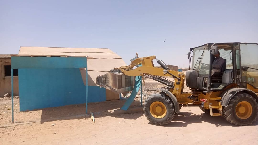 حملة لإزالة مخالفات البناء بحلايب 