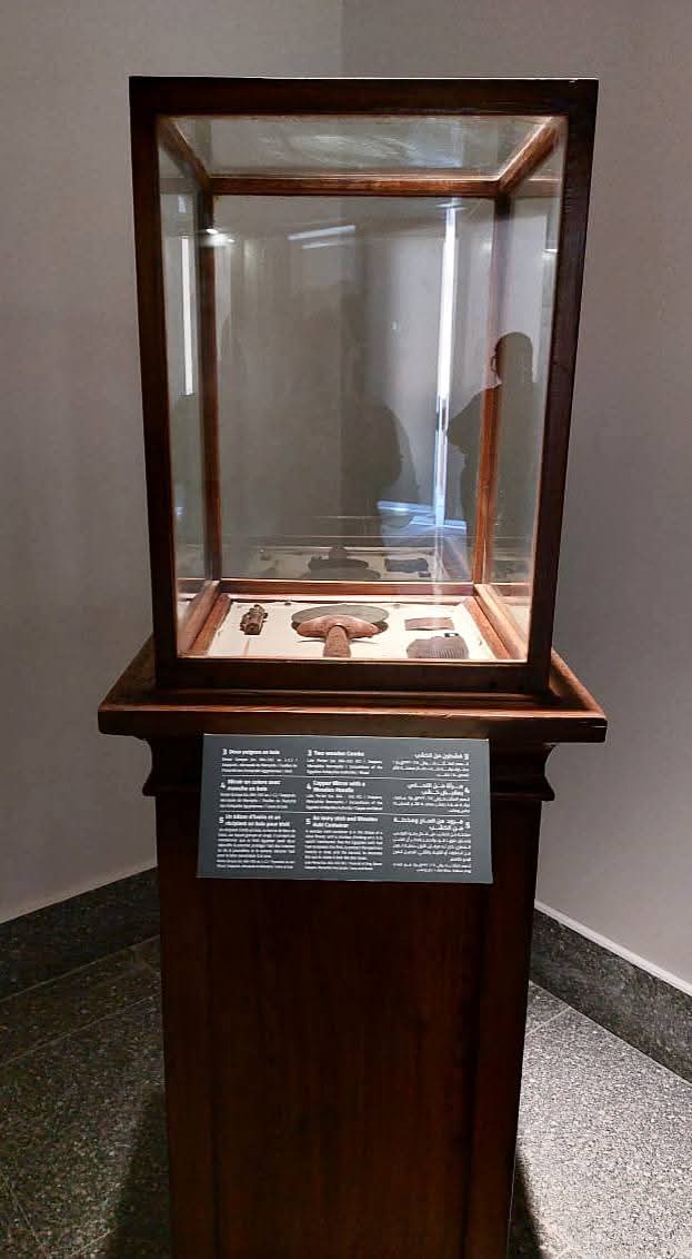 القطع الأثرية بمتحف إيمحتب 