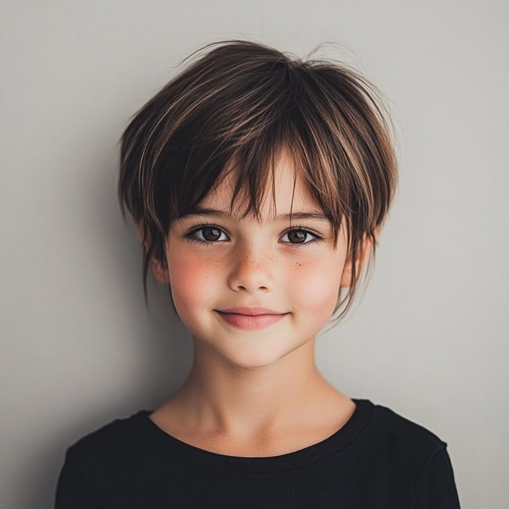 قصات شعر أطفال بنات