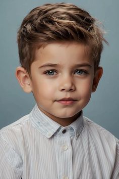 قصات شعر أطفال أولاد طويل