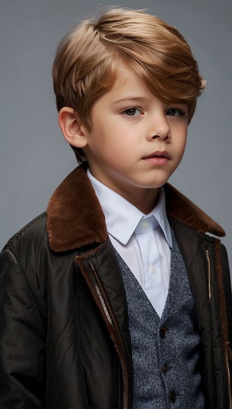 قصات شعر أطفال أولاد مدرج