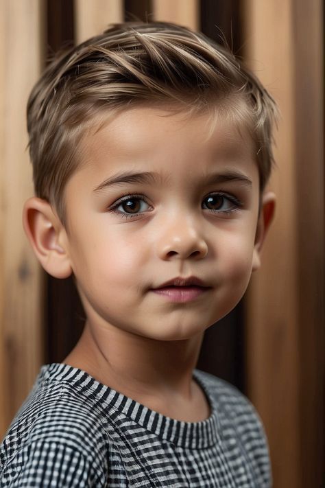 قصات شعر أطفال أولاد مدرج