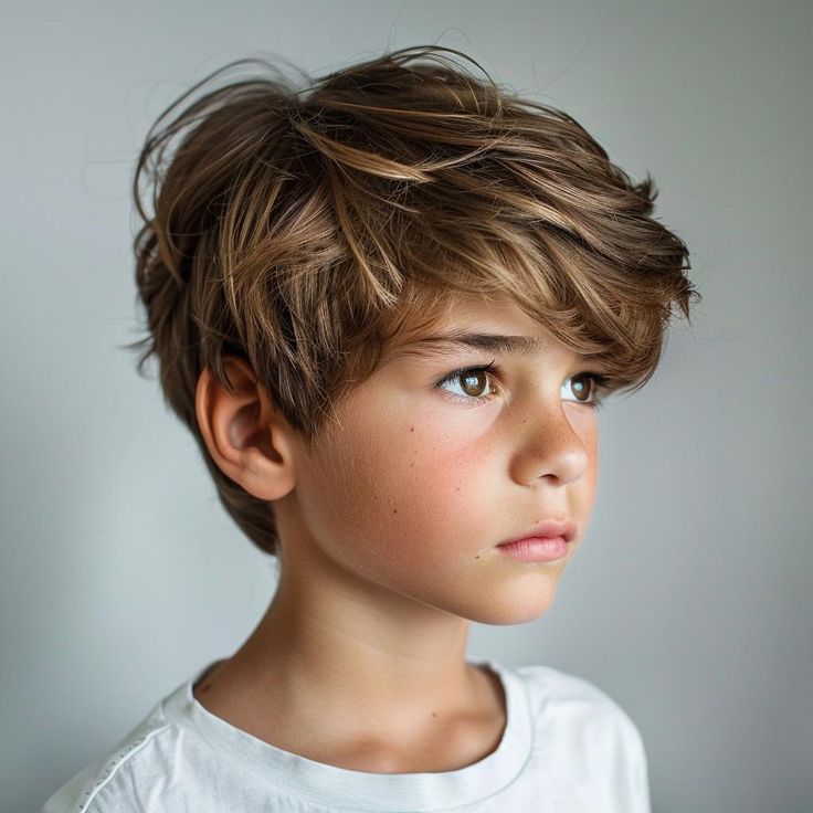 قصات شعر أطفال أولاد قصير